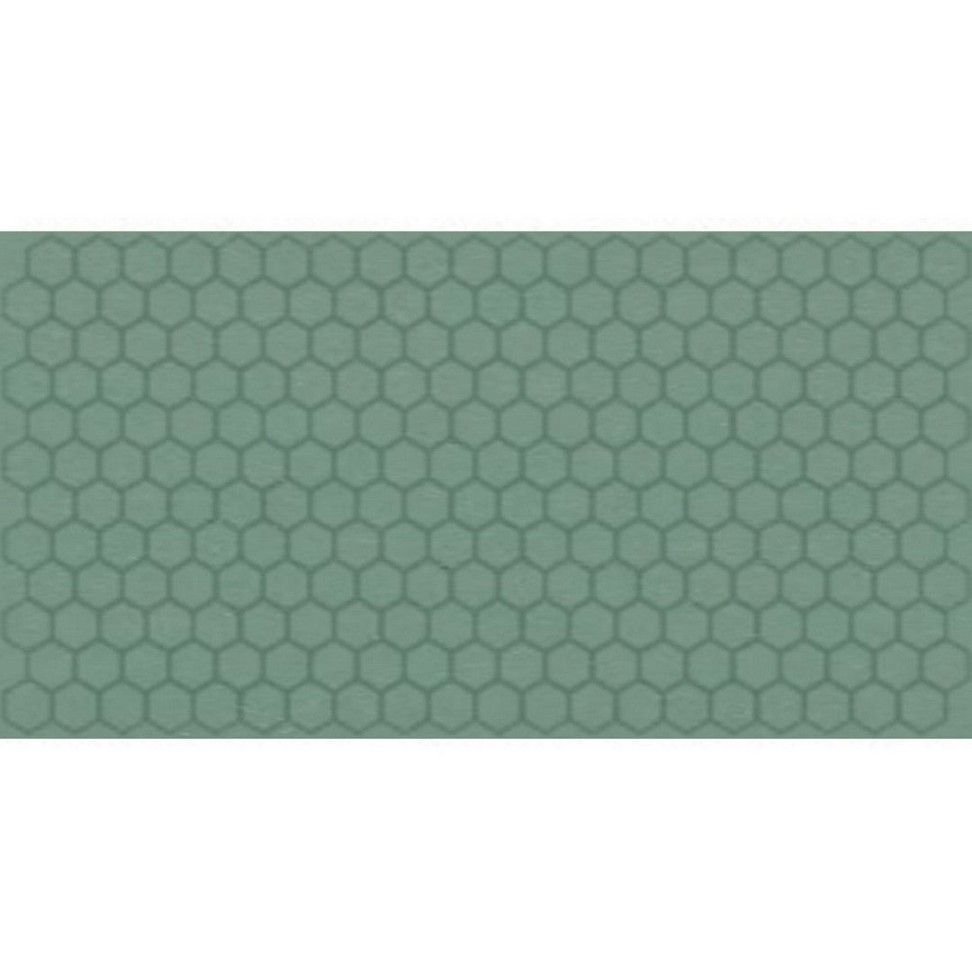 Daltile-Keystones-12-x-21-Matte-Porcelain-1-Hexagon-Mosaic-Emerald