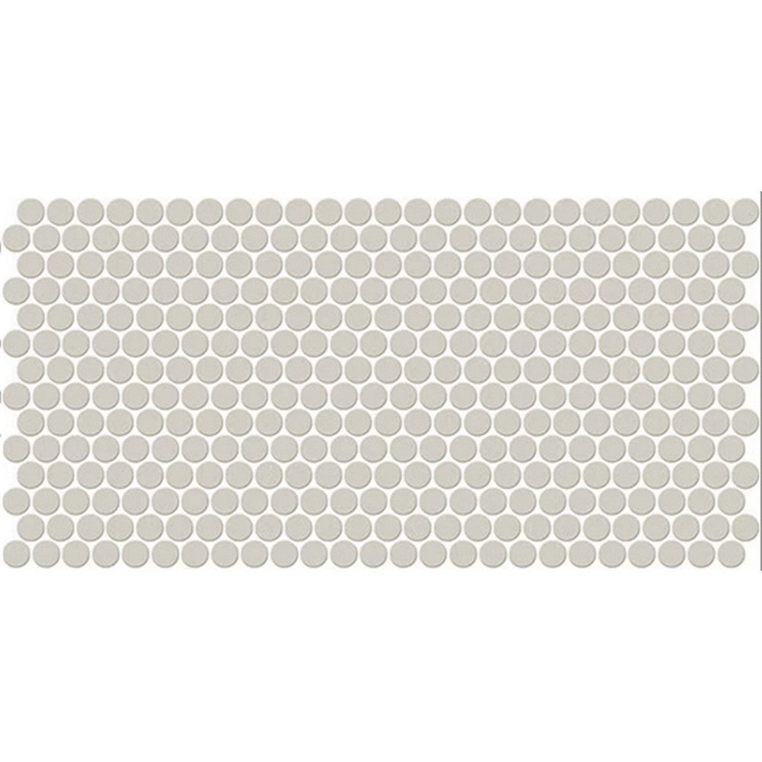 Daltile-Keystones-10-x-22-Matte-Porcelain-1-Penny-Rounds-Mosaic-Arctic-White