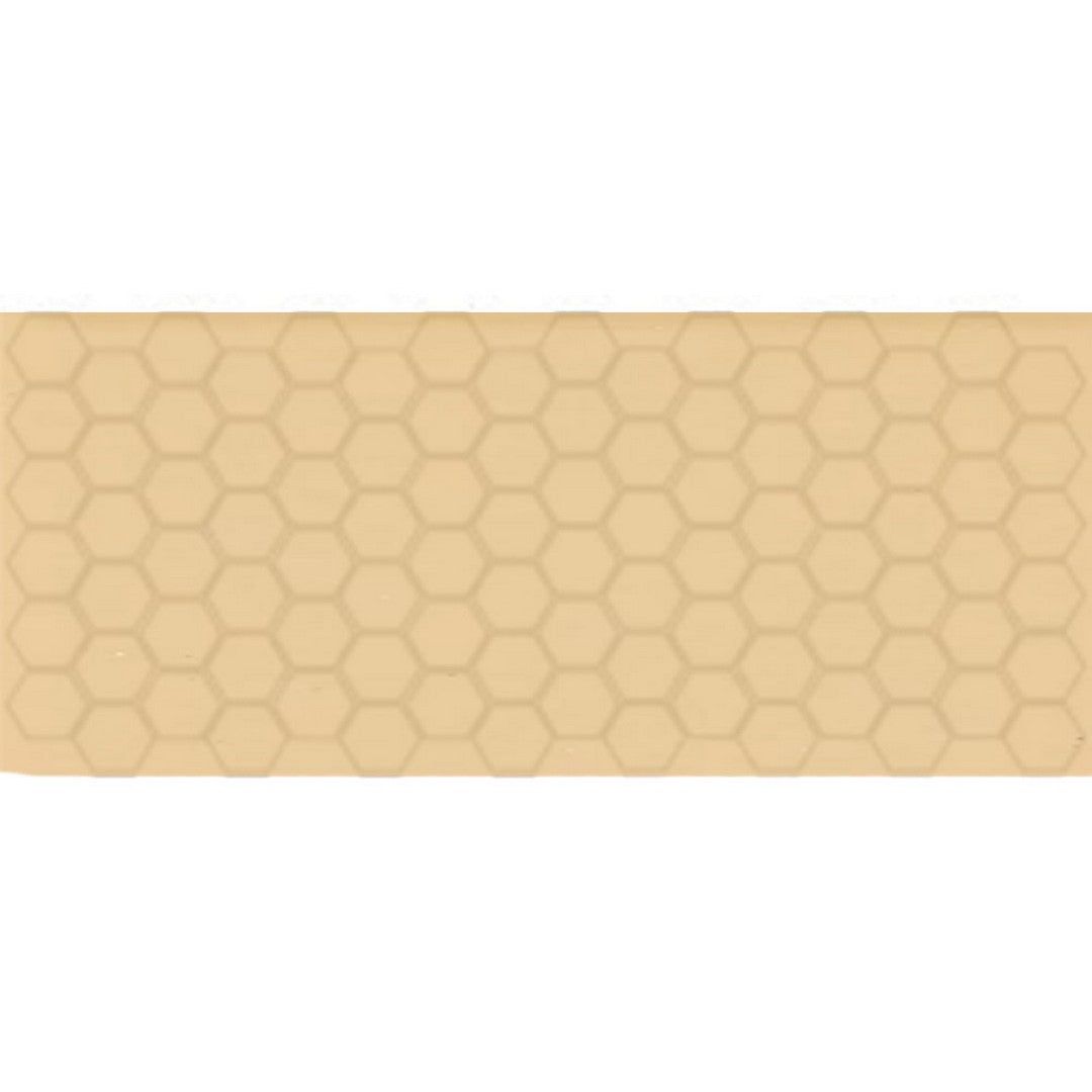 Daltile-Keystones-12-x-24-Matte-Porcelain-2-Hexagon-Mosaic-Luminary-Gold