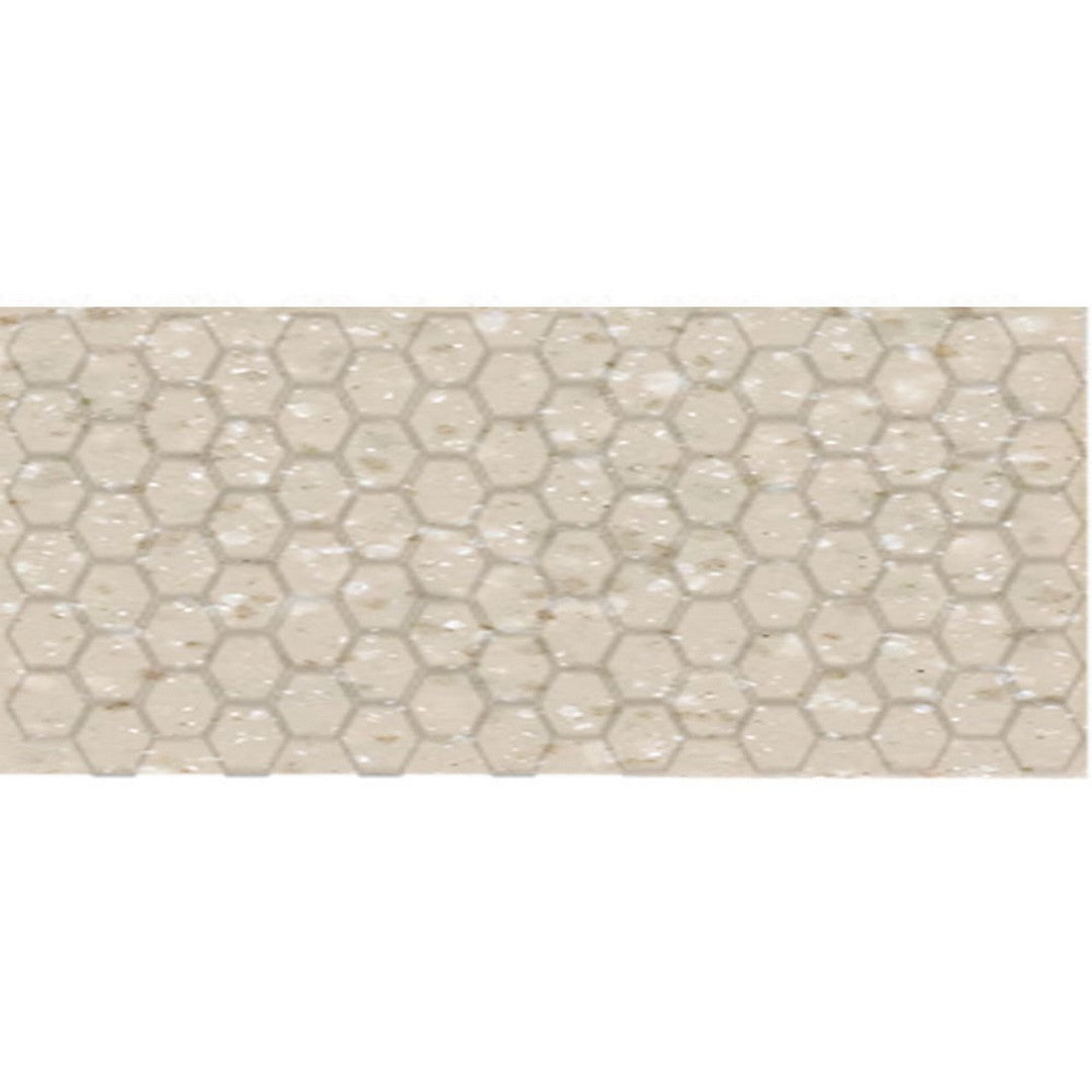 Daltile Keystones 12" x 24" Matte Porcelain 2" Hexagon Mosaic