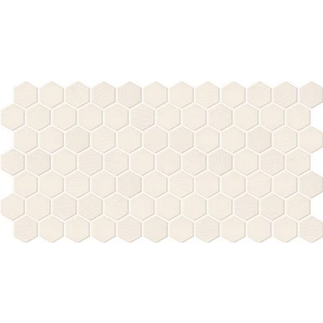 Daltile-Keystones-12-x-24-Matte-Porcelain-2-Hexagon-Mosaic-Biscuit