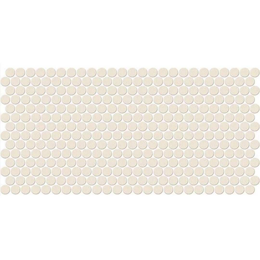 Daltile-Keystones-10-x-22-Matte-Porcelain-1-Penny-Rounds-Mosaic-Desert-Gray