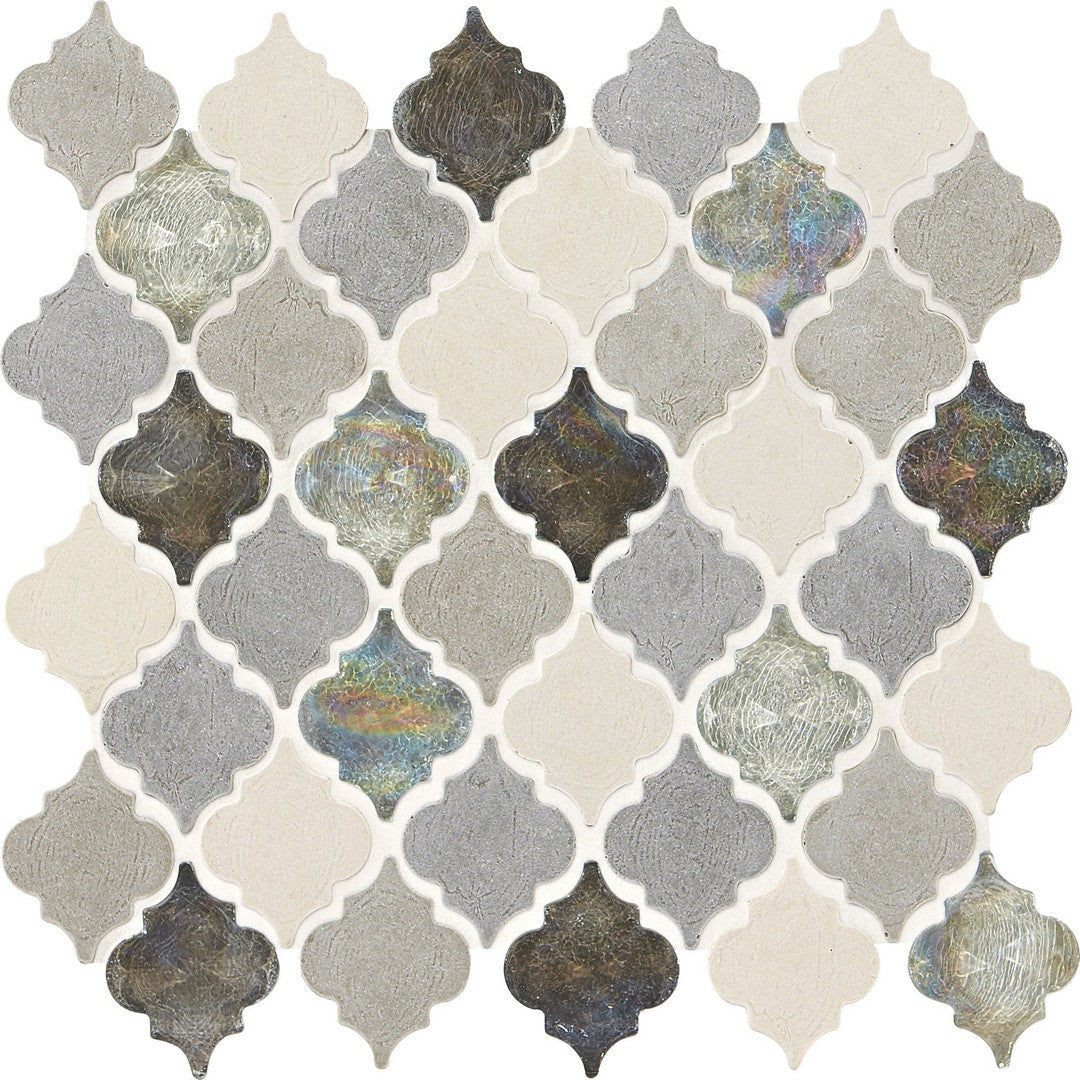 Daltile Decorative Accents 12" x 14" Mix Baroque Mosaic