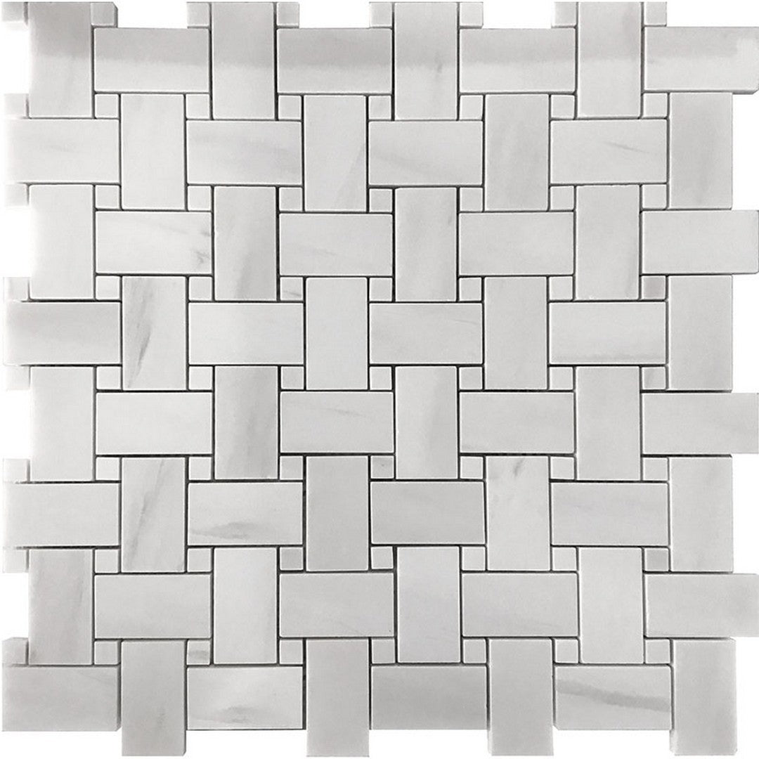 MiR Dc Metro 12" x 12" Natural Stone Mosaic Polished