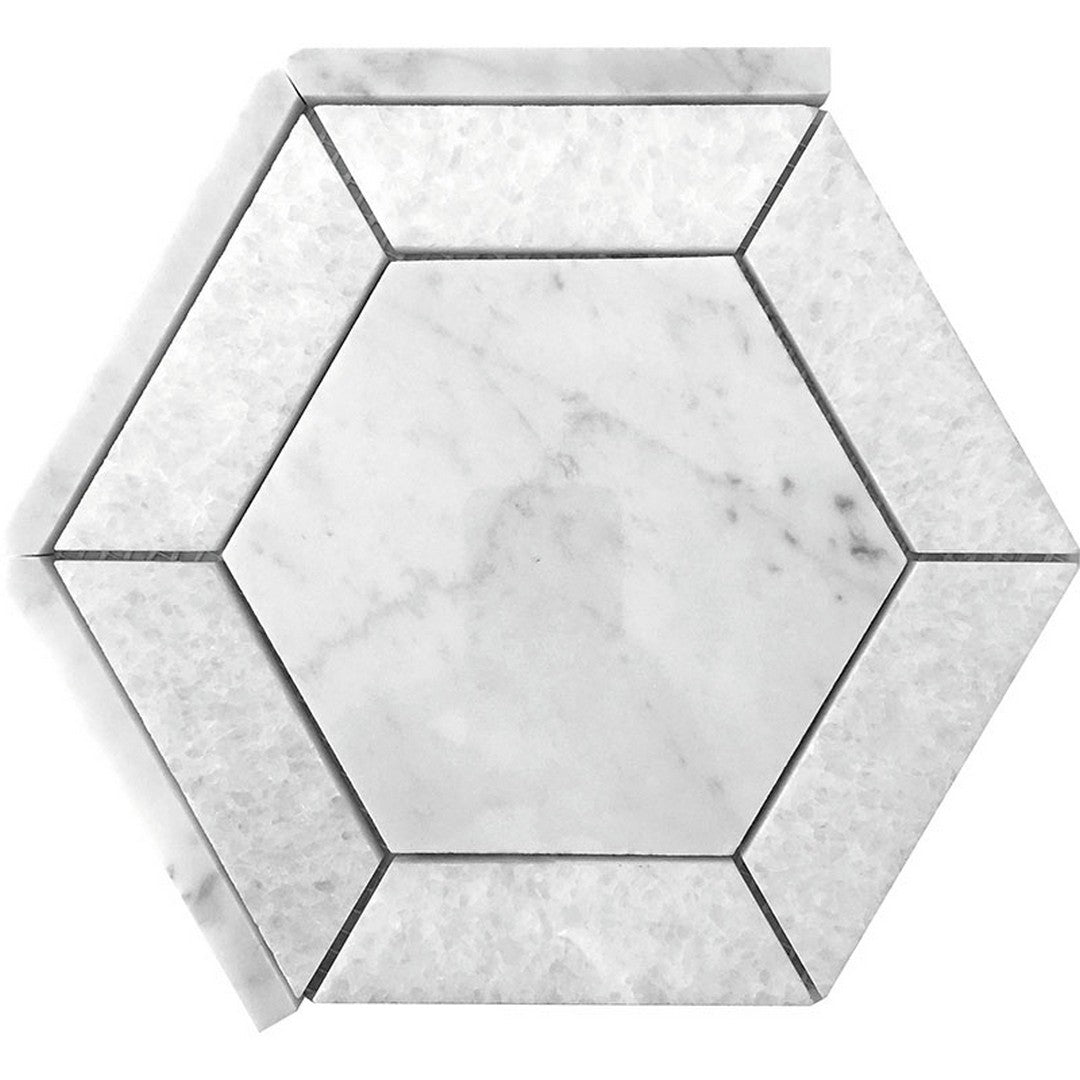 MiR Dc Metro 8" x 8" Natural Stone Mosaic Polished