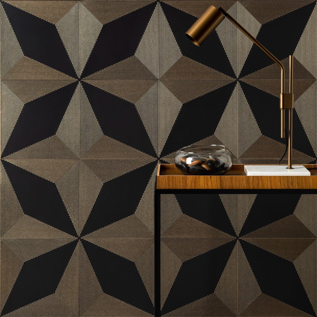 Decortiles-Canova-12-x-12-Satin-Ceramic-Deco-Wall-Tile-Preto