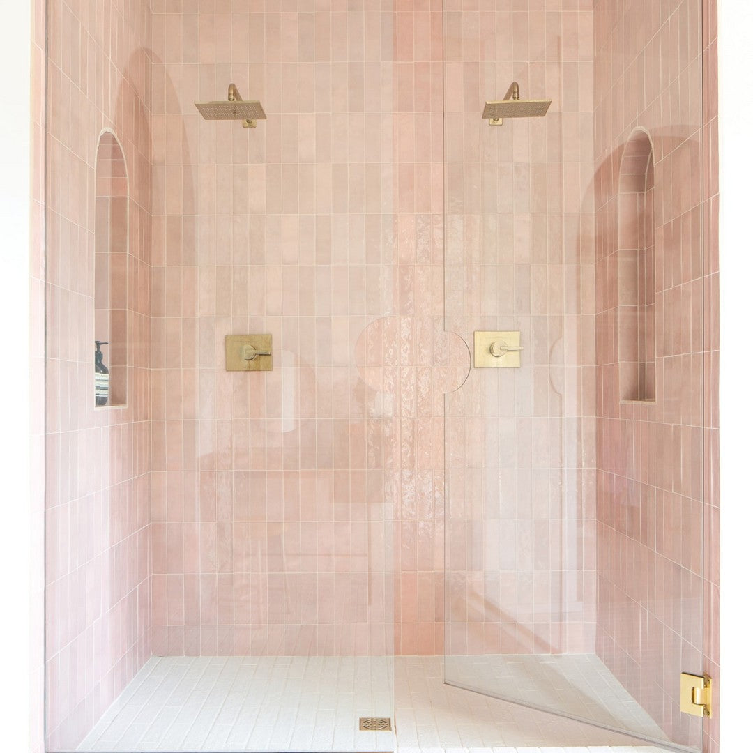 Bedrosians Ceramic Cloe 2.5x8 Tile in Kitchen, Bathroom & Shower Walls