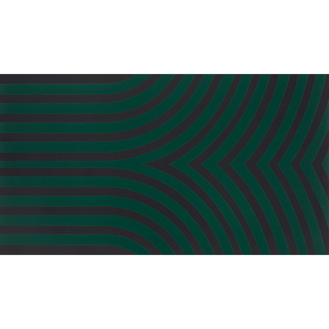 Decortiles Elipse 13" x 24" Satin Arched Ceramic Deco Wall Tile