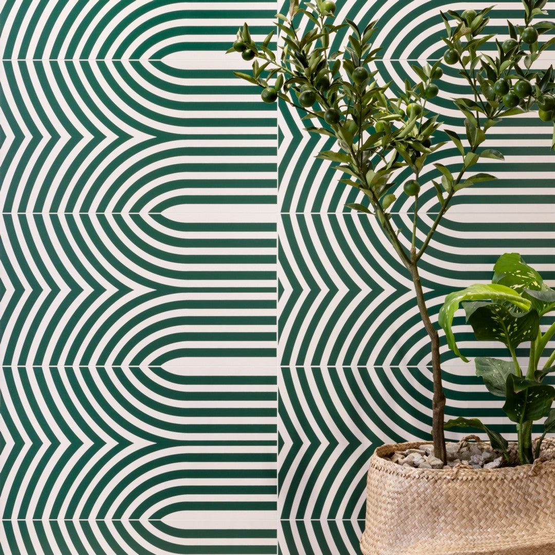 Decortiles-Elipse-13-x-24-Satin-Arched-Ceramic-Deco-Wall-Tile-Verde