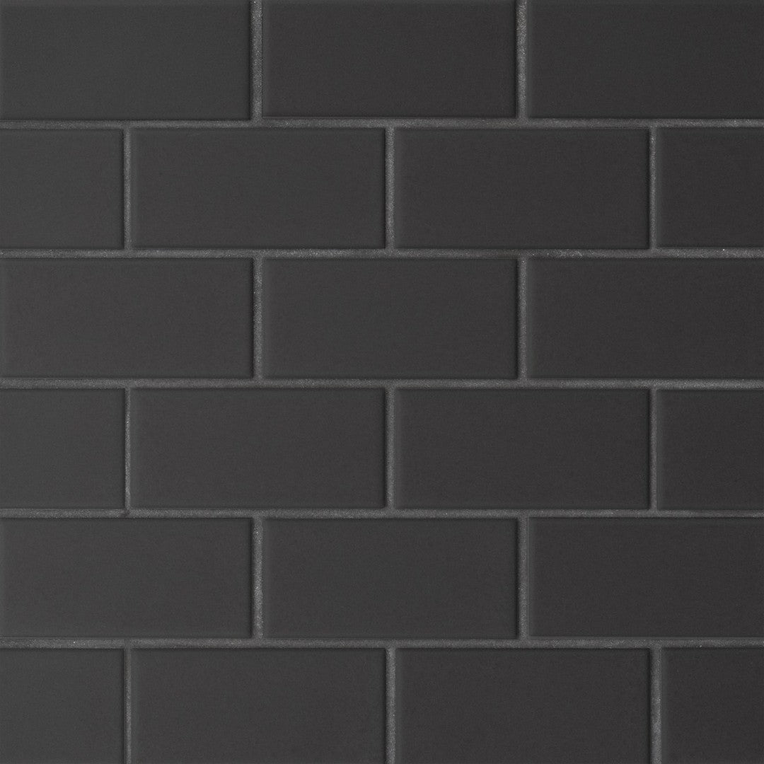 Bedrosians Le Cafe 11.44" x 11.63" Matte Porcelain Off Set Mesh Mount Mosaic (Sale)