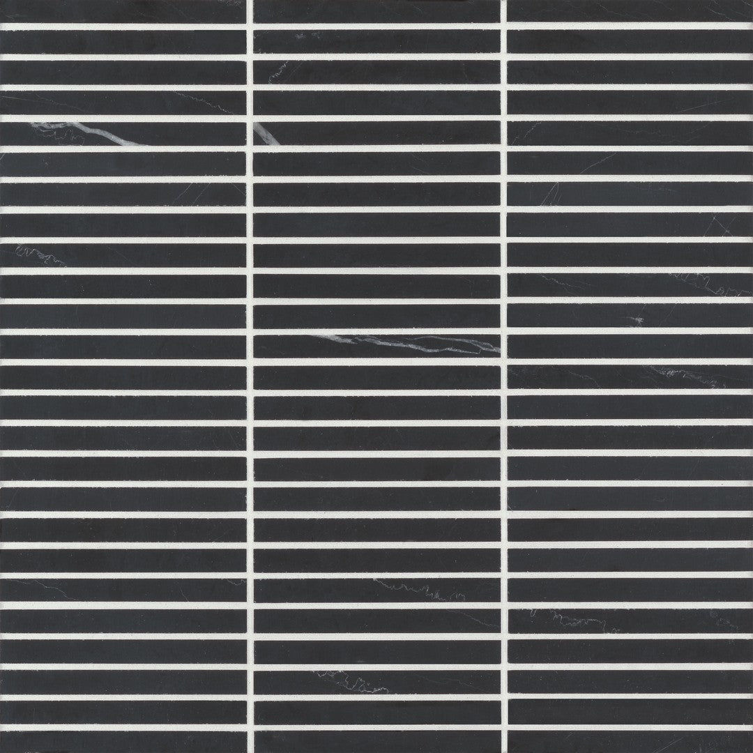 Bedrosians Monet 11.75" x 12" Honed Marble 3 Mosaic (Sale)