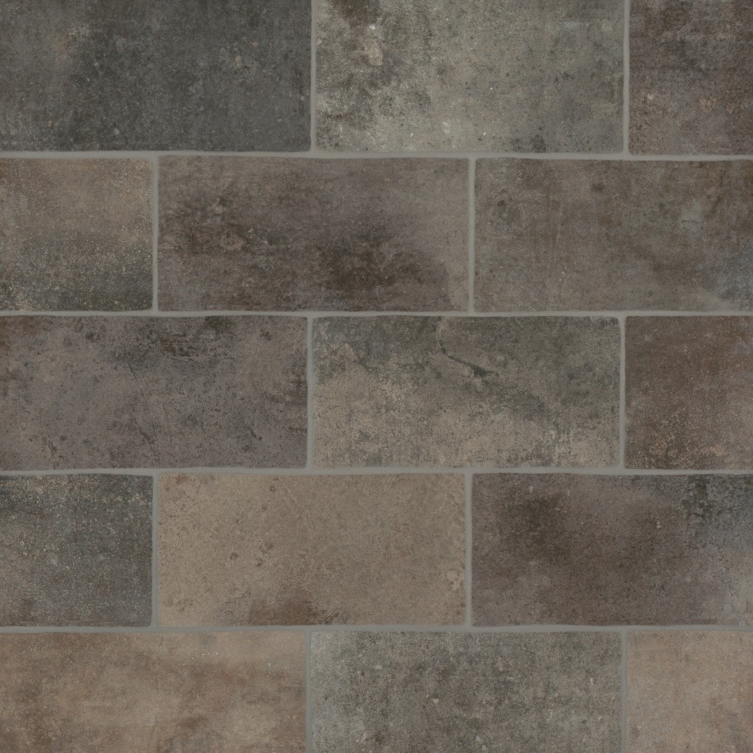 Bedrosians Montana 5" x 10" Matte Porcelain Brick Field Tile (Sale)