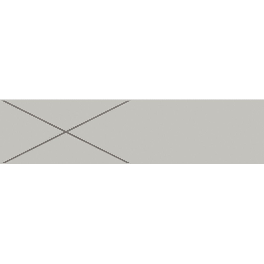 Decortiles Natural 4" x 16" Glossy Patch Tribal Ceramic Deco Tile