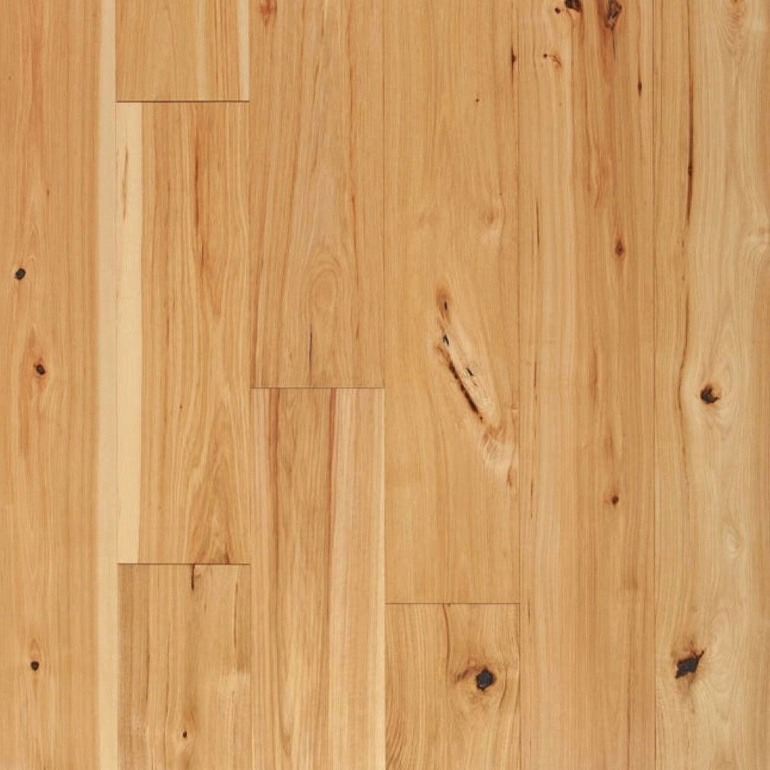 Hawa Hickory Engineered 7.5" Wire Brushed Hardwood Plank
