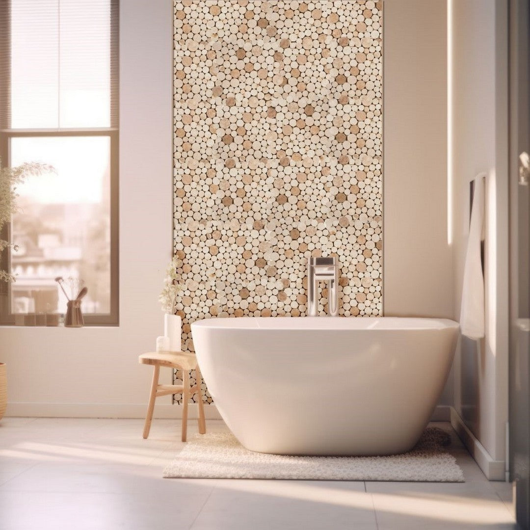 Bati-Orient-Exotic-12-x-12-Interlocking-Round-Marble-Mosaic-Off-White-Mix