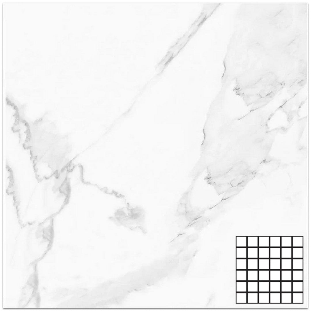 Tesoro Vintage 11.75" x 11.75" Matte Porcelain 2" Mosaic