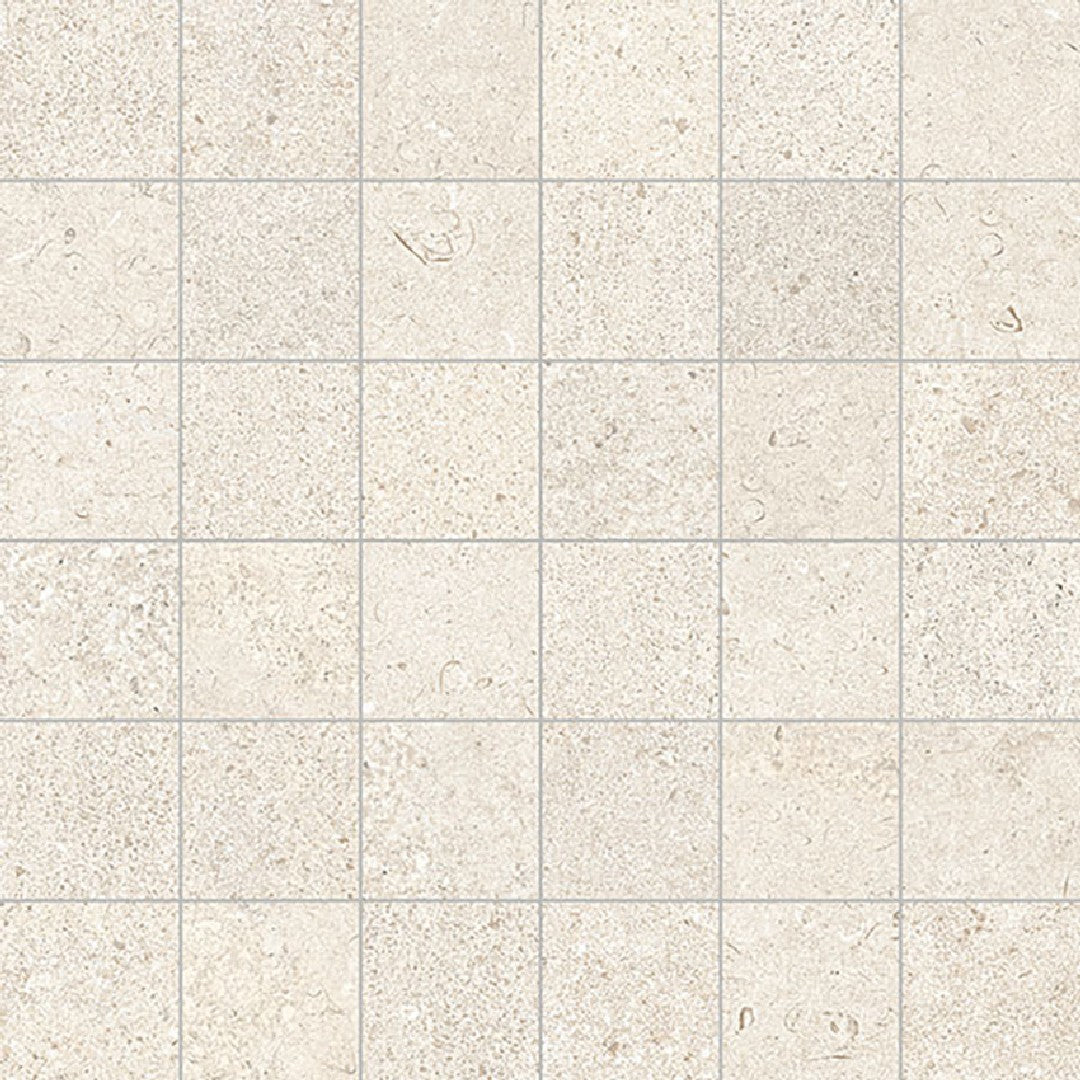 Edimax Astor Feel 12" x 12" Natural Porcelain 2" Mosaic