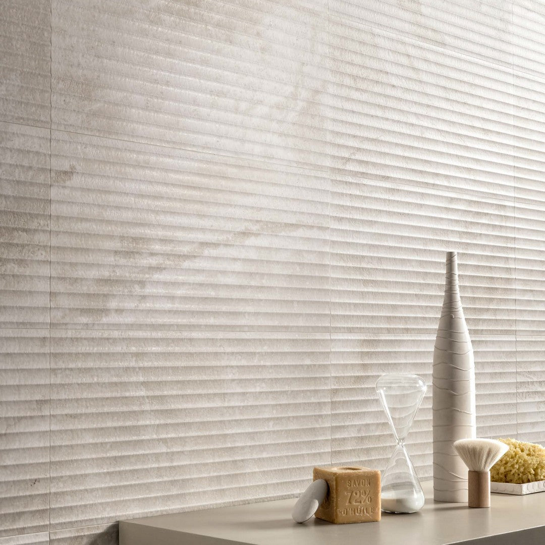 Edimax-Astor-Stream-12-x-24-Texture-Flutes-Deco-Porcelain-Tile-Bone