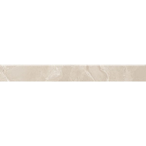 Edimax Astor Velvet 3" x 24" Natural Porcelain Bullnose