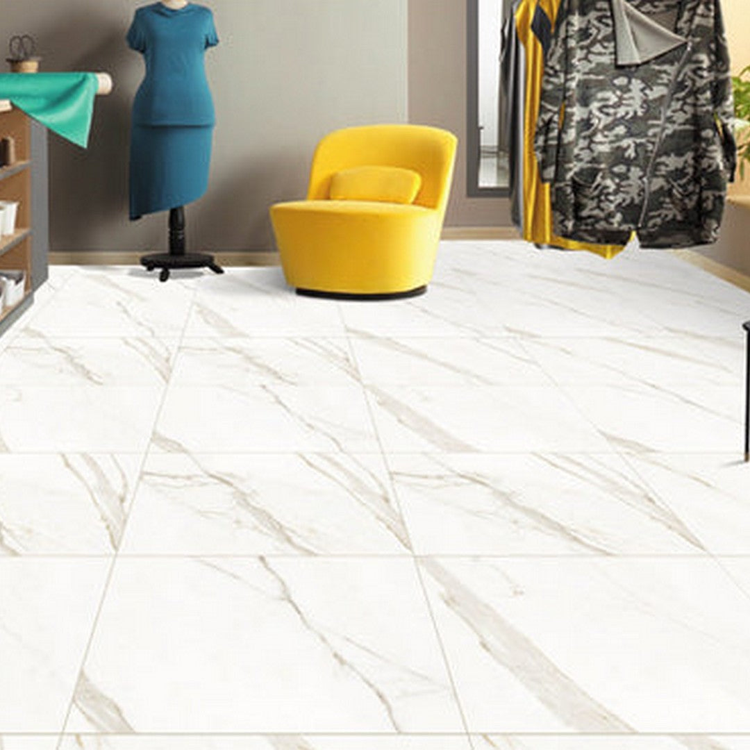 Ottimo-Elegance-24-x-24-Matte-Porcelain-Tile-Gold-Calacatta