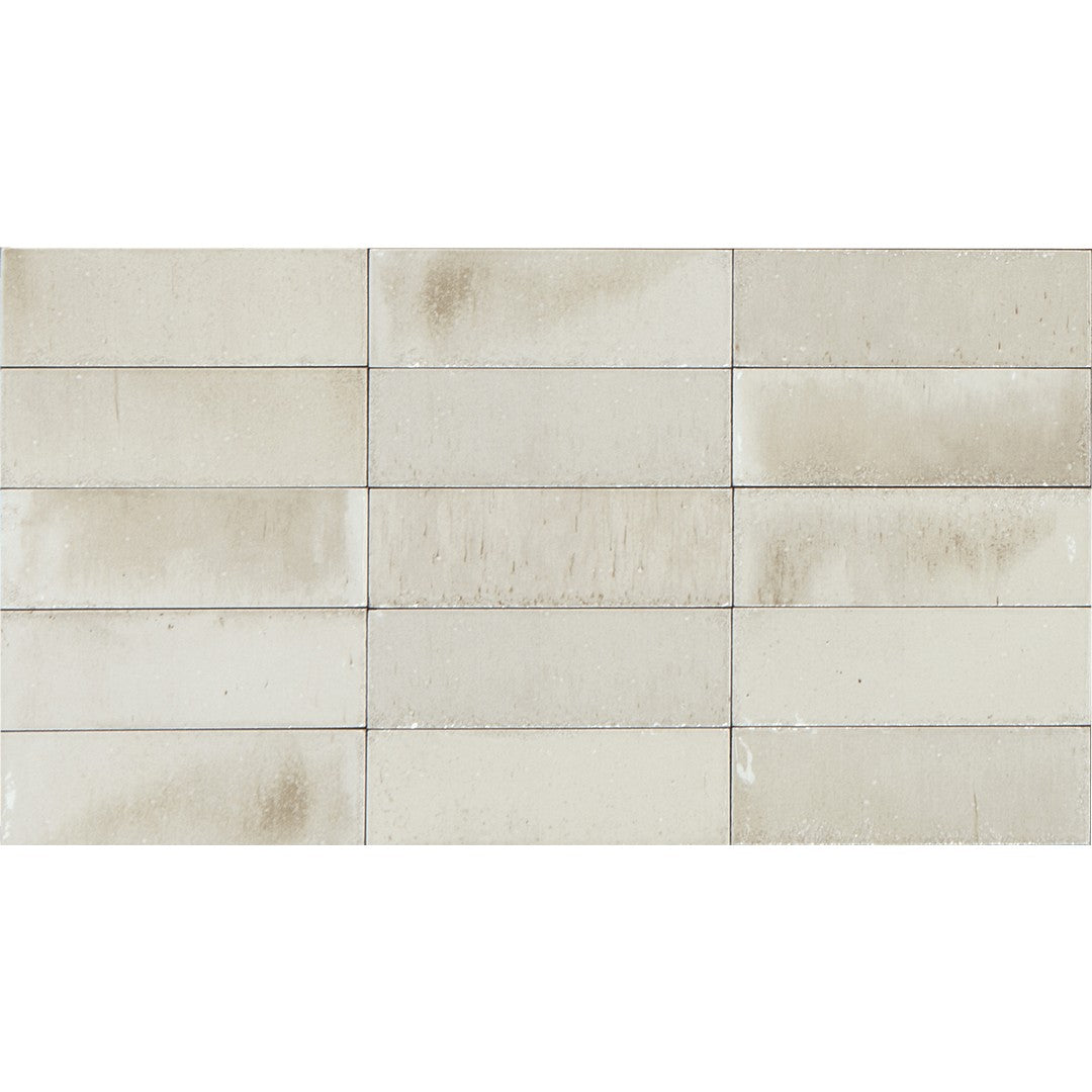 Tesoro Gleeze 2" x 6" Pressed Glossy Porcelain Tile