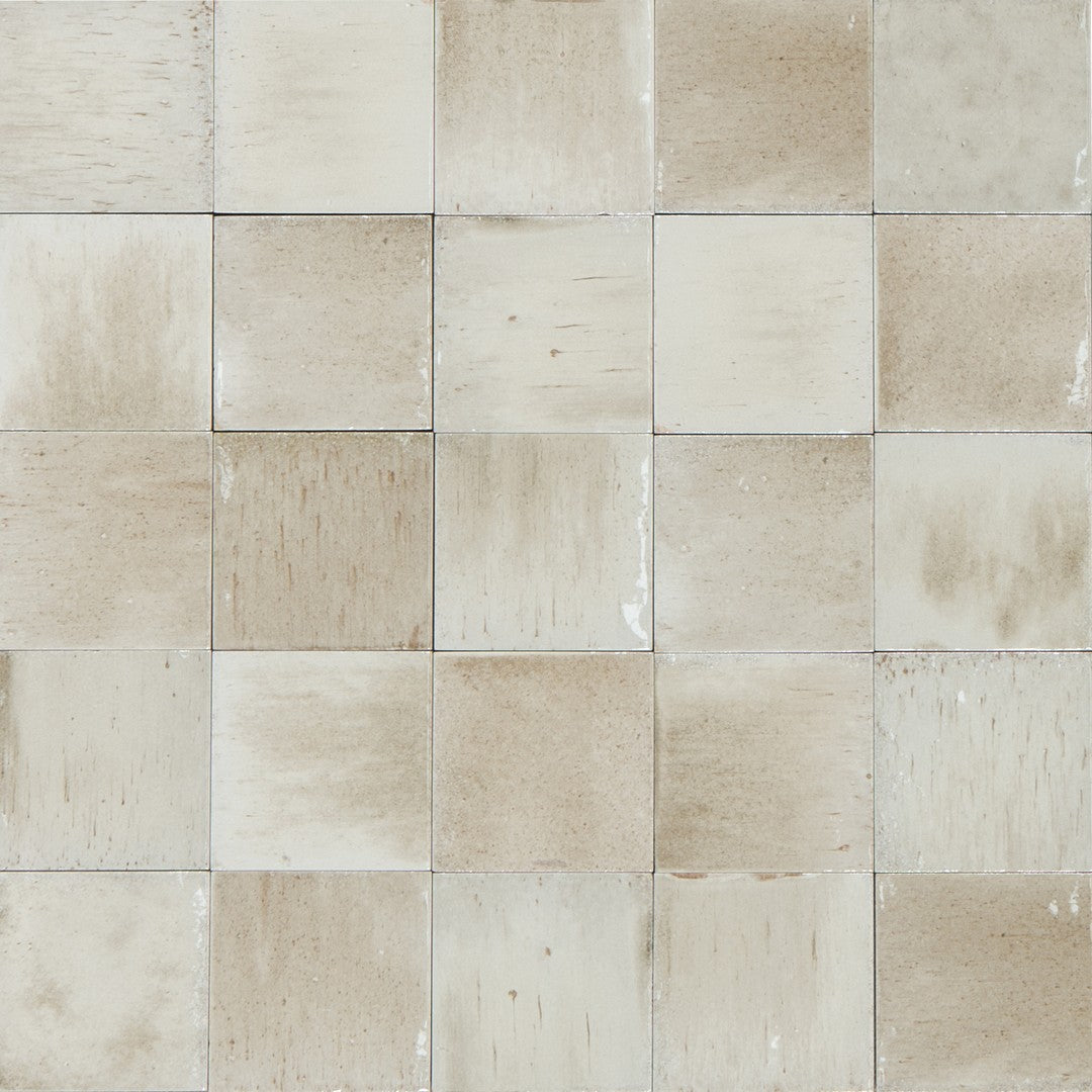 Tesoro Gleeze 4" x 4" Pressed Glossy Porcelain Tile