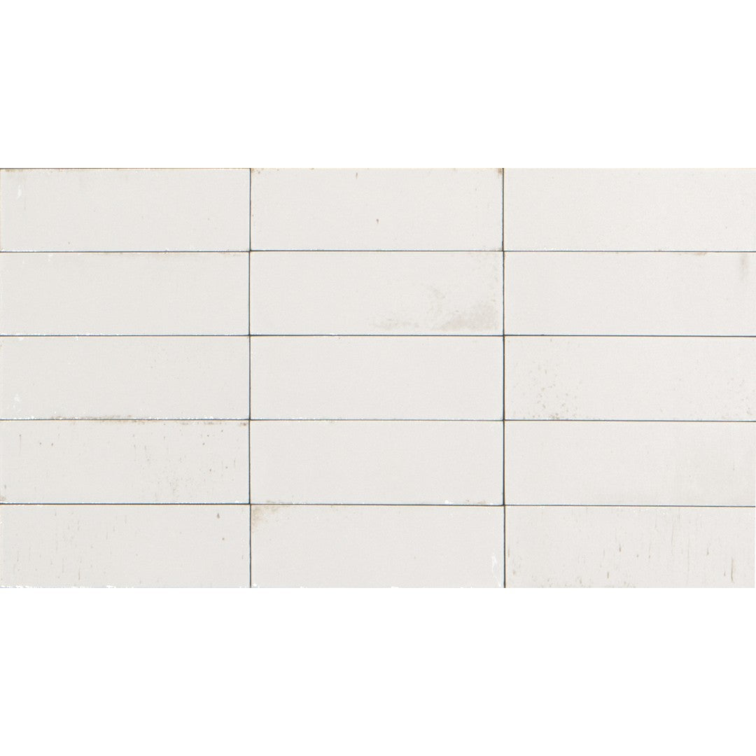 Tesoro Gleeze 2" x 6" Pressed Glossy Porcelain Tile
