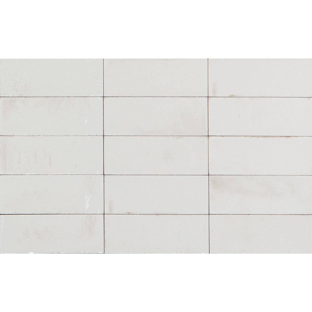 Tesoro Gleeze 3" x 8" Pressed Glossy Porcelain Tile