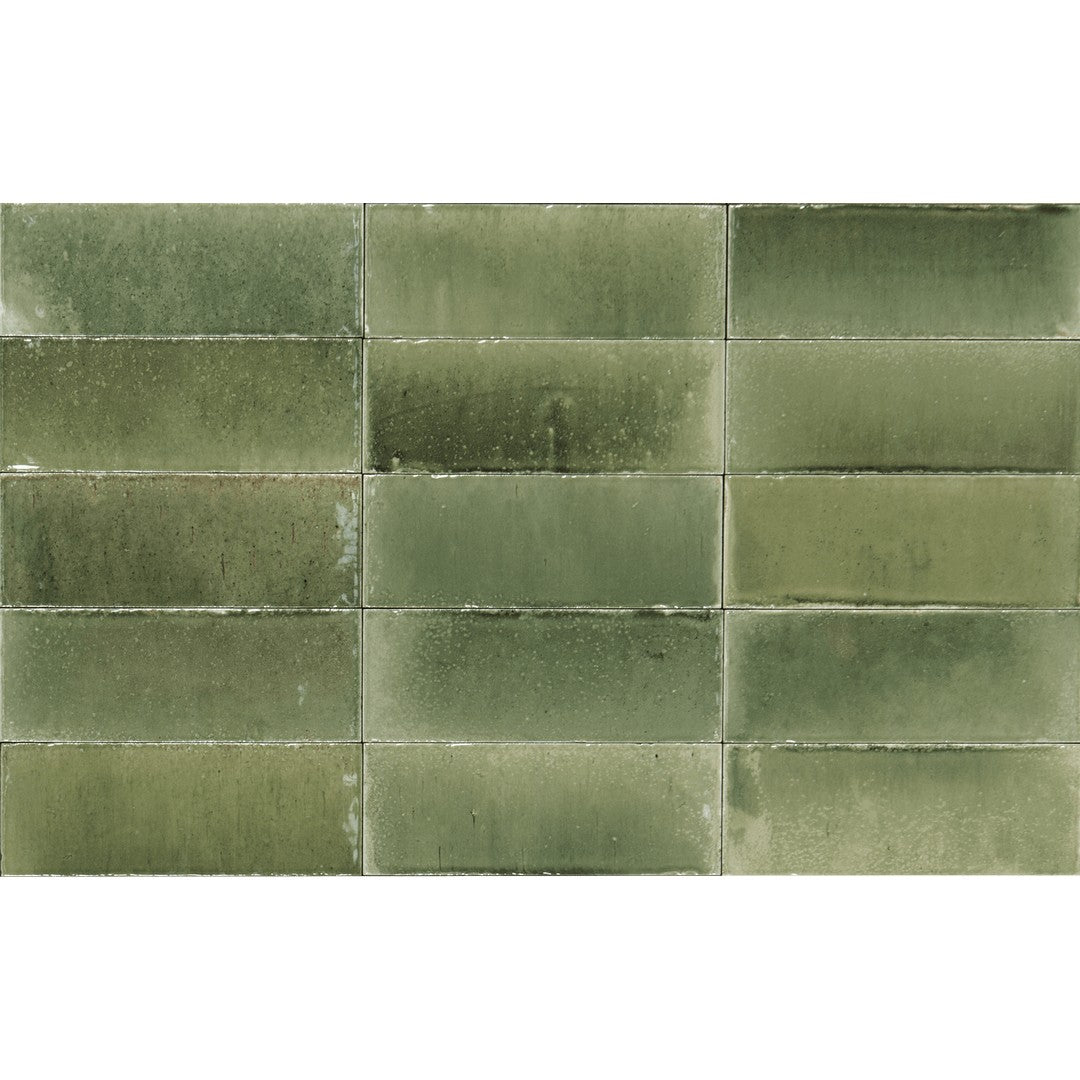Tesoro Gleeze 3" x 8" Pressed Glossy Porcelain Tile