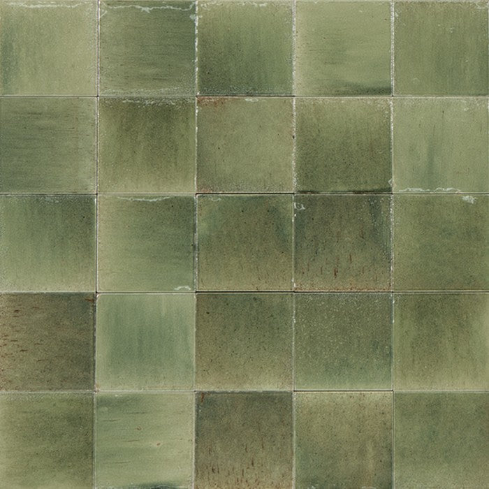 Tesoro Gleeze 4" x 4" Pressed Glossy Porcelain Tile