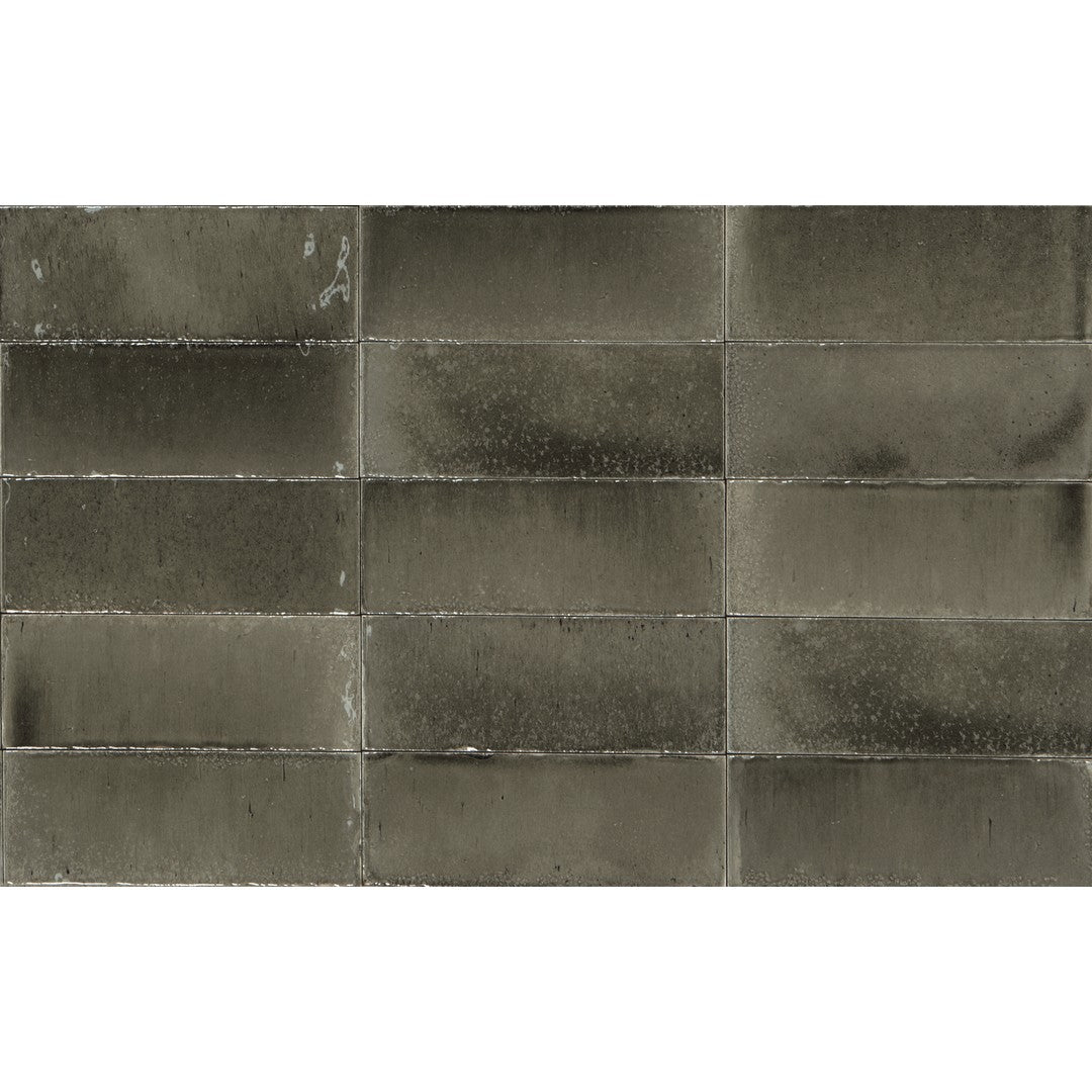 Tesoro Gleeze 3" x 8" Pressed Glossy Porcelain Tile