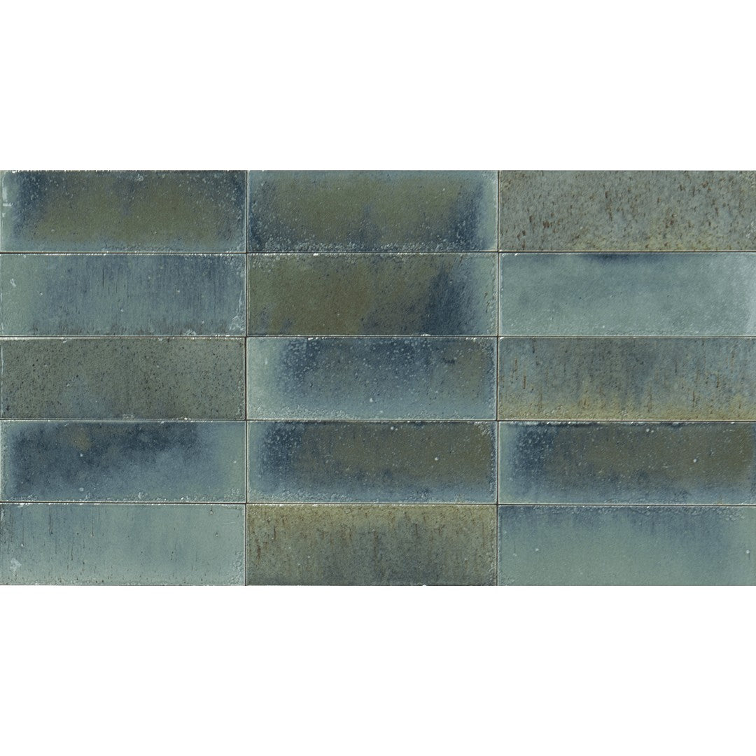 Tesoro Gleeze 2" x 6" Pressed Glossy Porcelain Tile