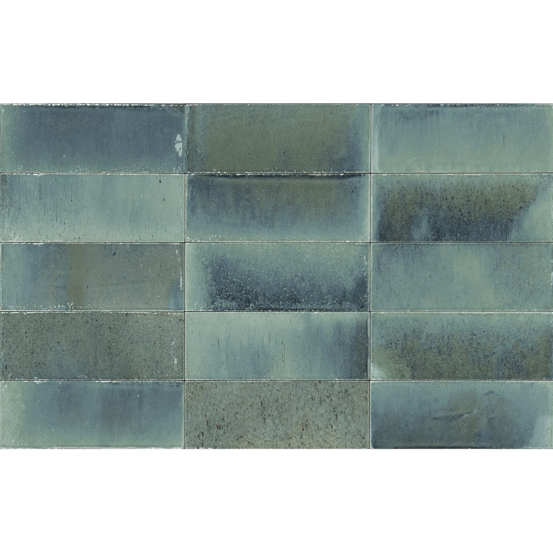 Tesoro Gleeze 3" x 8" Pressed Glossy Porcelain Tile