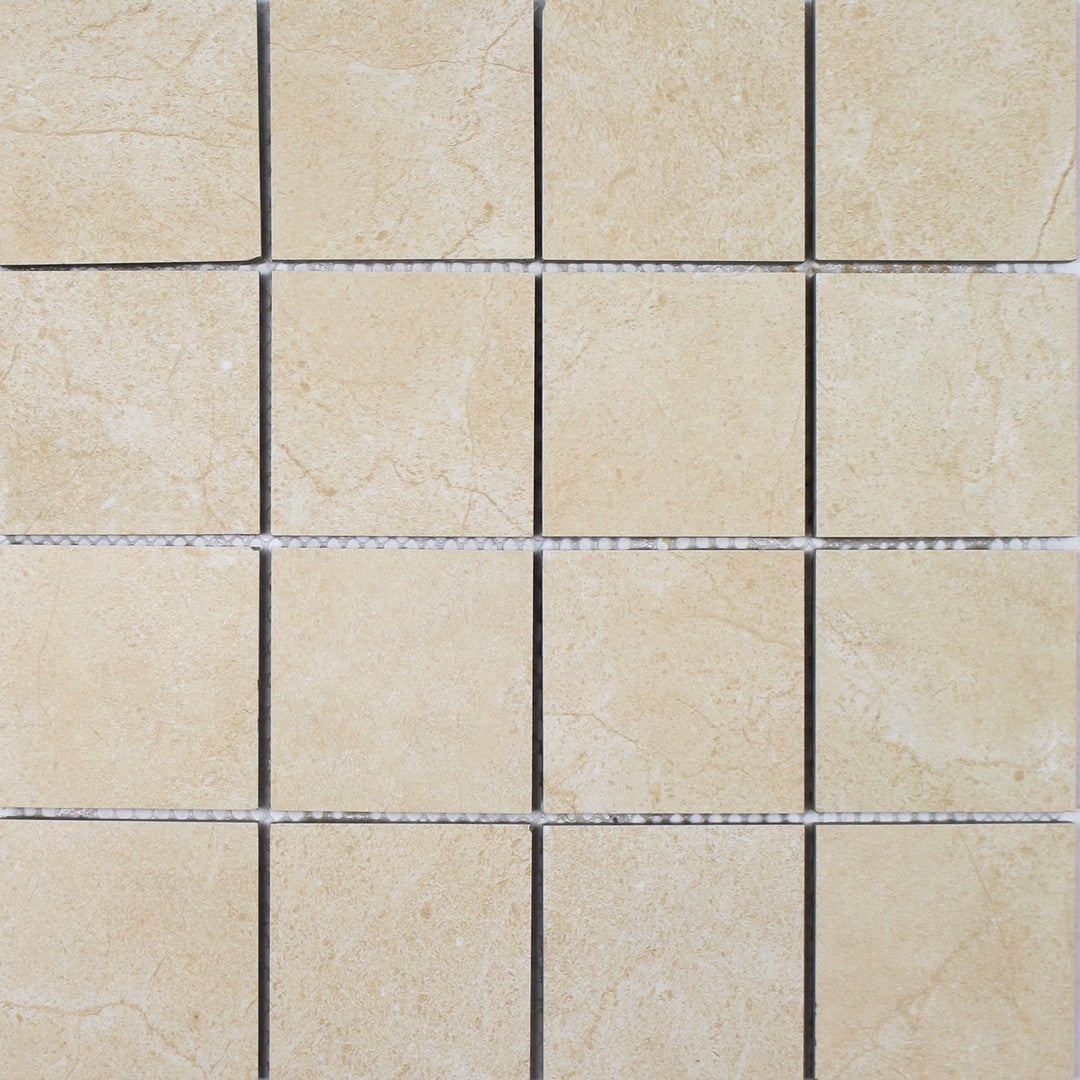 Tesoro Cami 12" x 12" Rectified Matte Porcelain 3" Mosaic