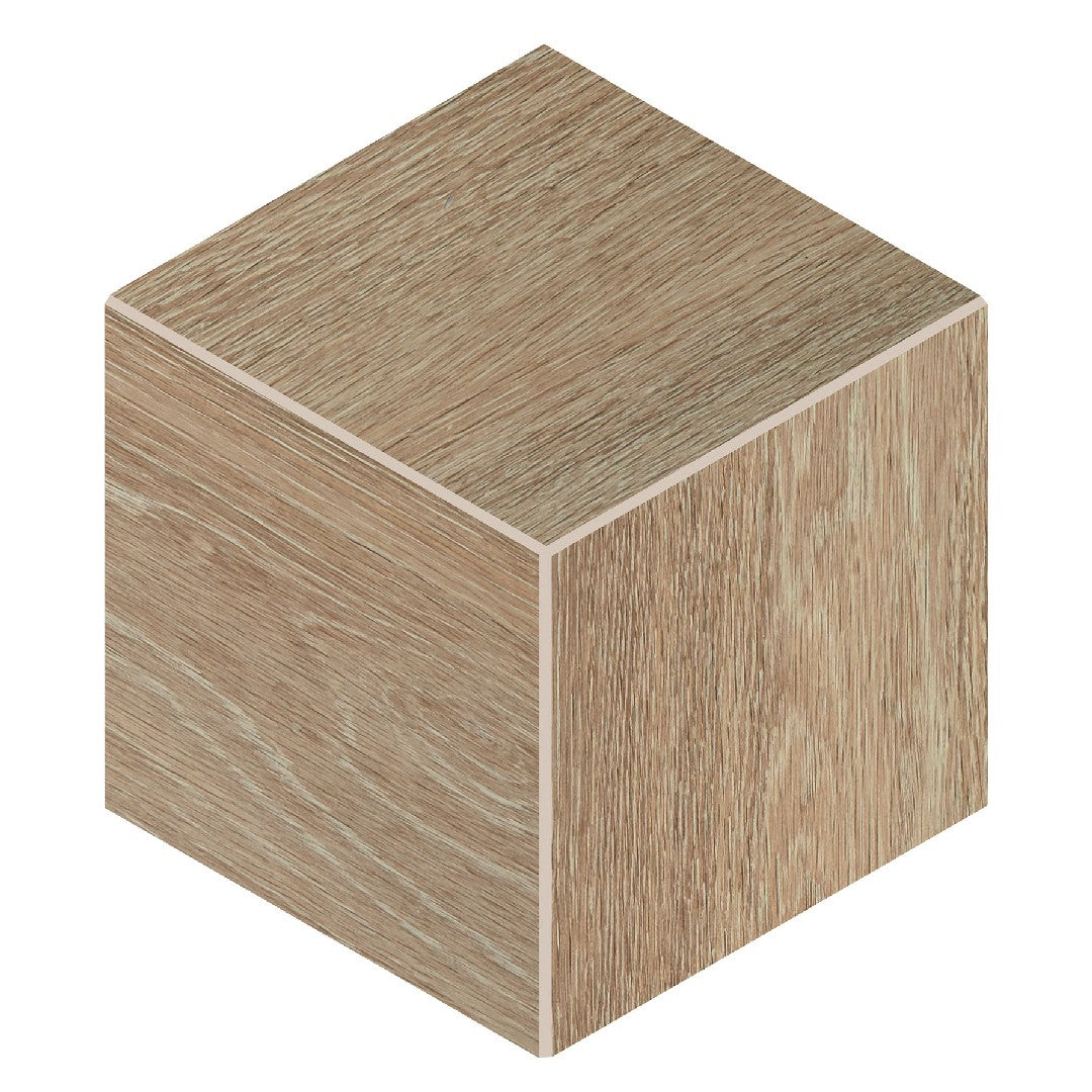 Daltile Emerson Wood 12" x 12" 3D Cube Mosaic