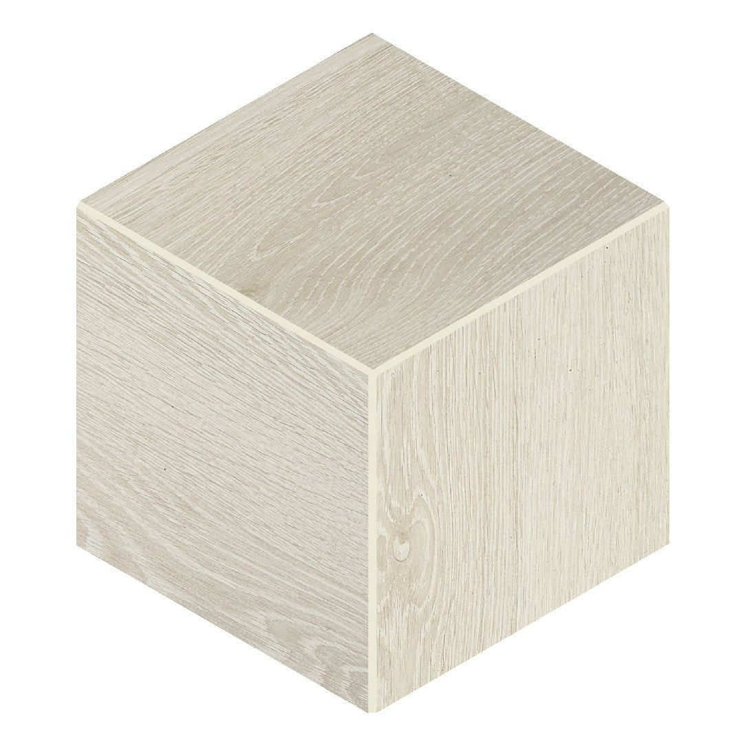 Daltile Emerson Wood 12" x 12" Matte Porcelain 3D Cube Microban Mosaic