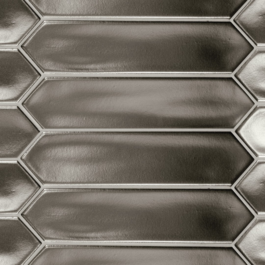 Tesoro Lanse 2" x 10" Pressed Picket Ceramic Wall Tile