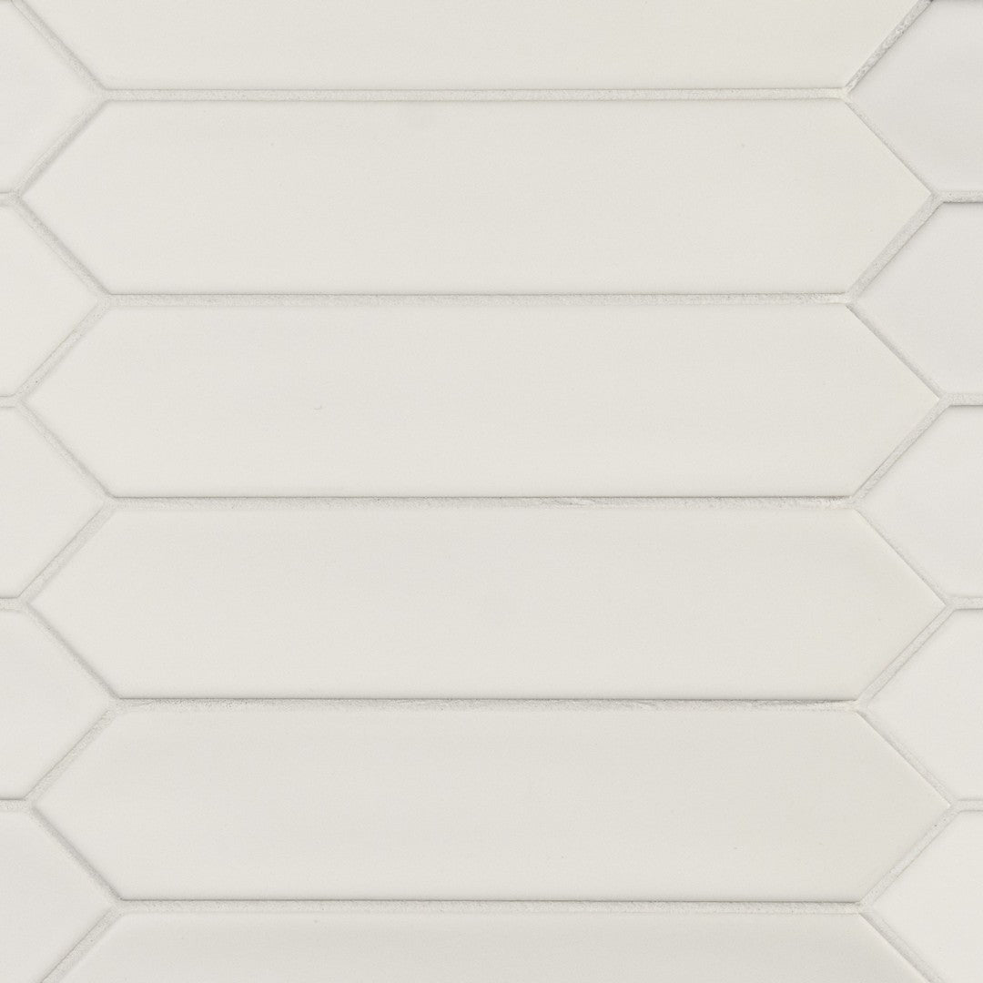 Tesoro Lanse 2" x 10" Pressed Picket Ceramic Wall Tile