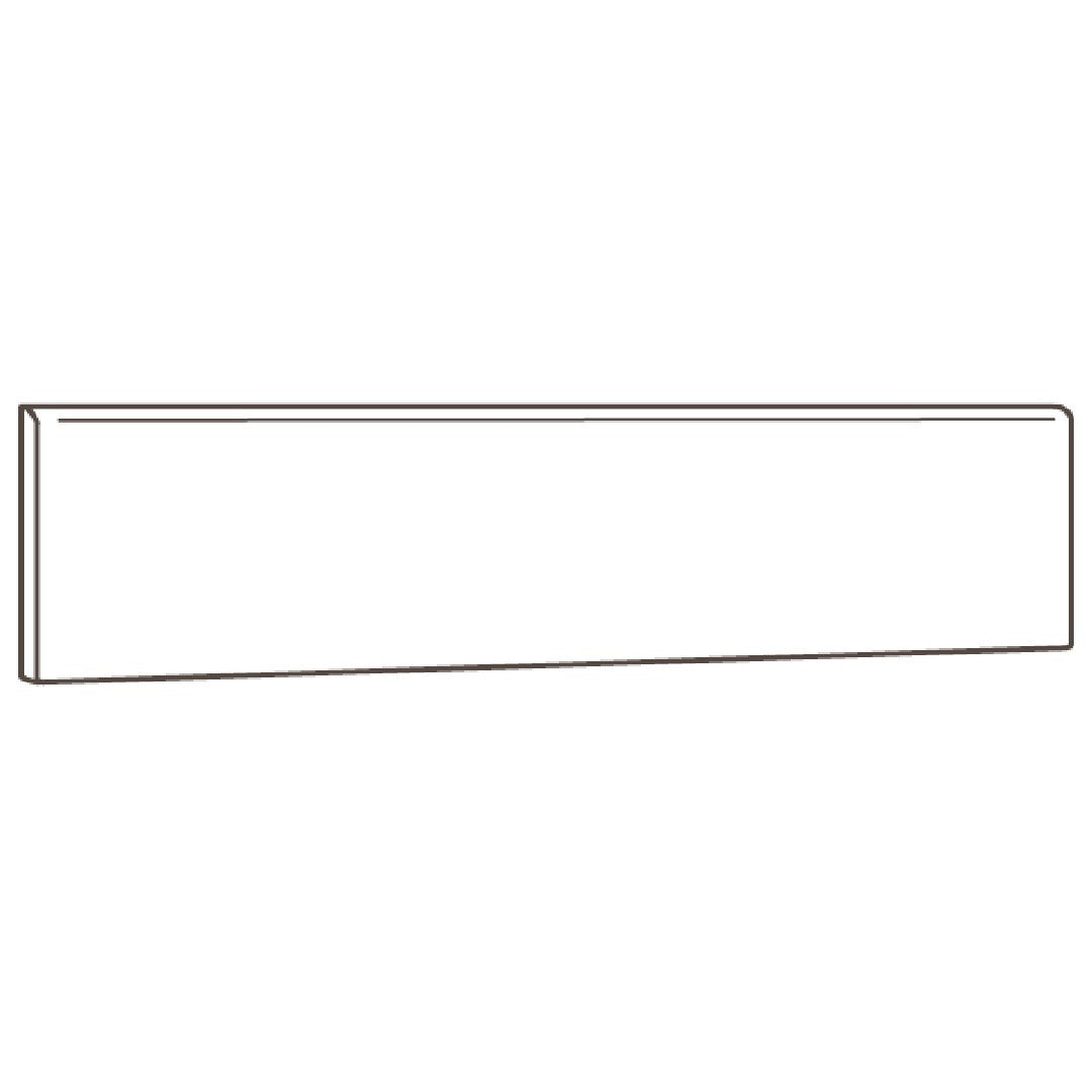 Milestone Stonefire 3" x 12" Matte Porcelain Bullnose