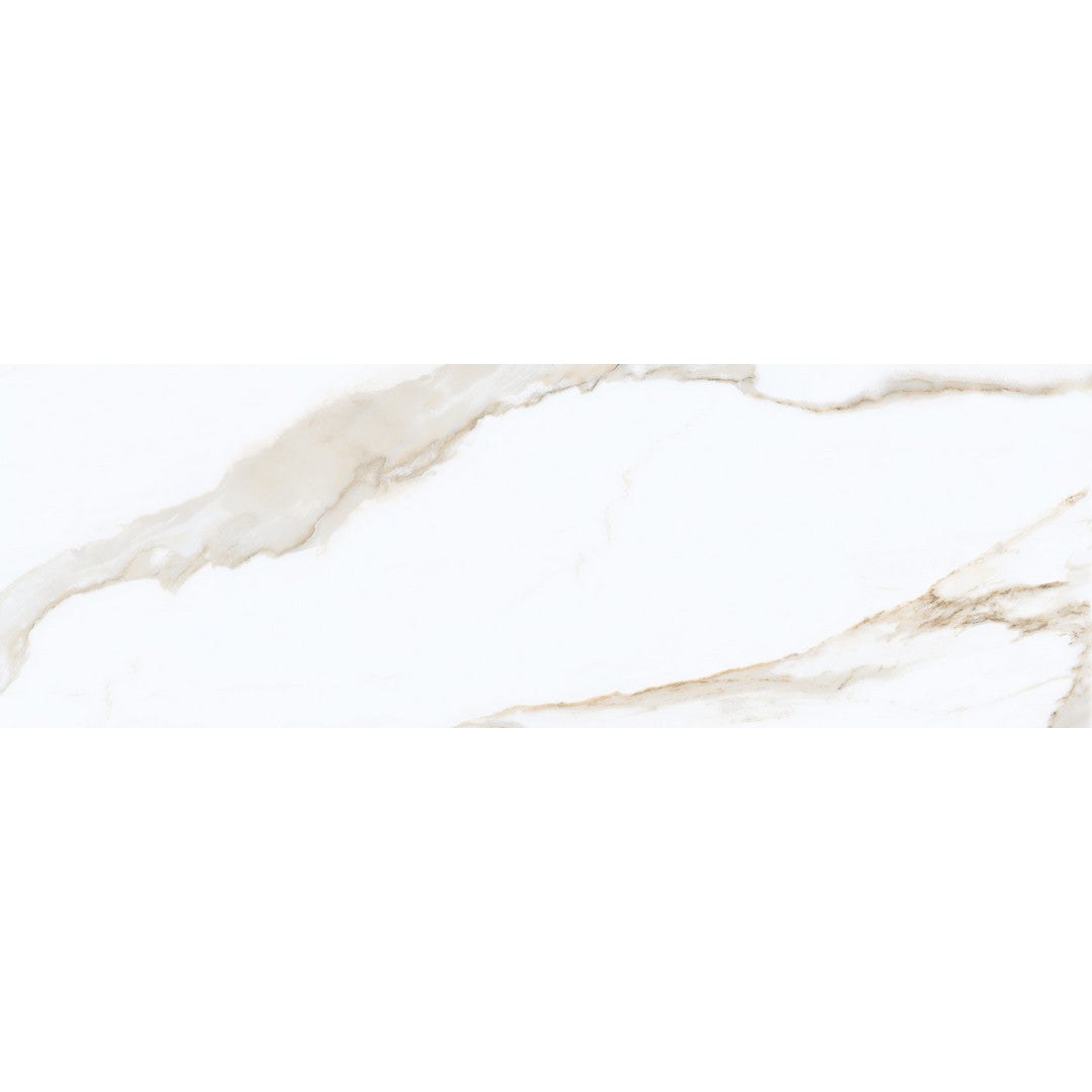 Euroker Calacatta Gold 16" x 48" Matte Porcelain Tile