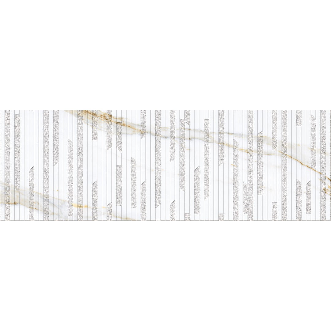 Euroker Calacatta Gold 16" x 48" Matte Porcelain Tile