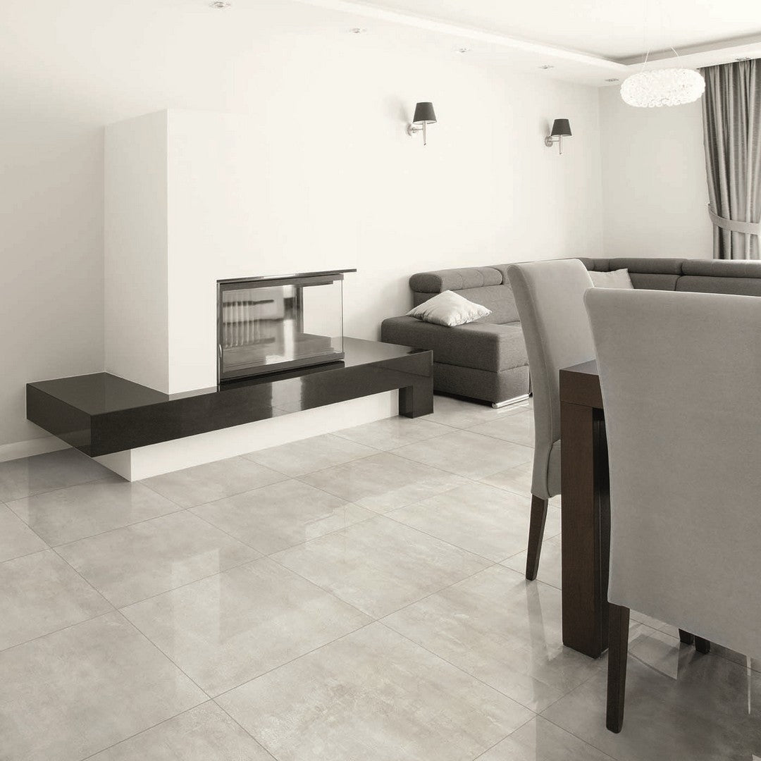 Euroker-Milano-24-x-48-Rectified-Polished-Porcelain-Tile-Bianco