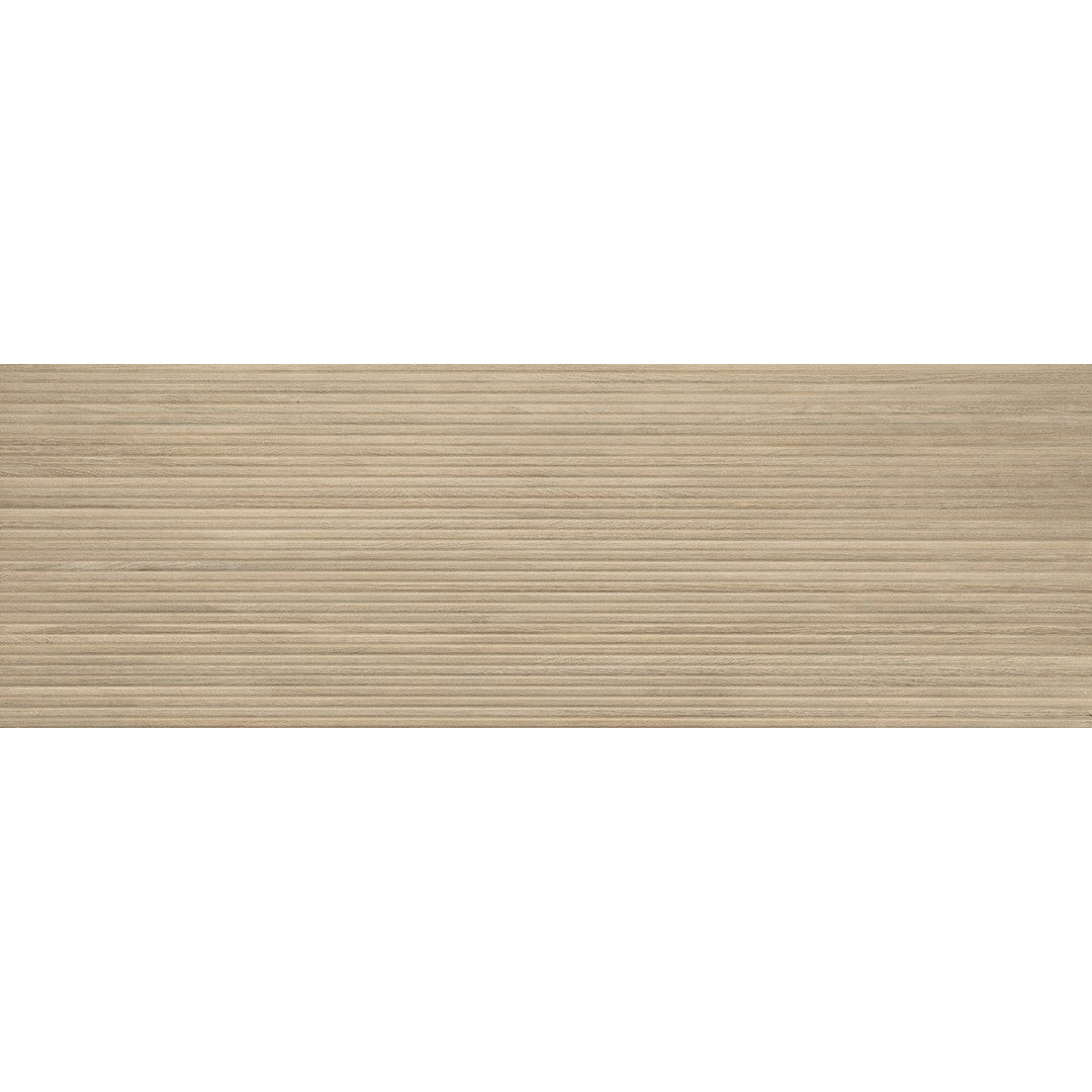 Euroker Larchwood 16" x 48" Matte Porcelain Tile