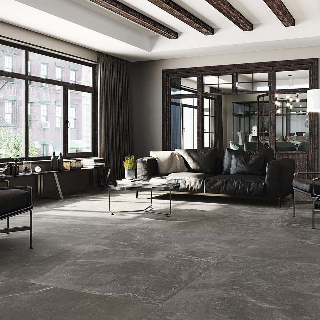 Euroker-Bayona-24-x-48-Rectified-Matte-Porcelain-Tile-Gris