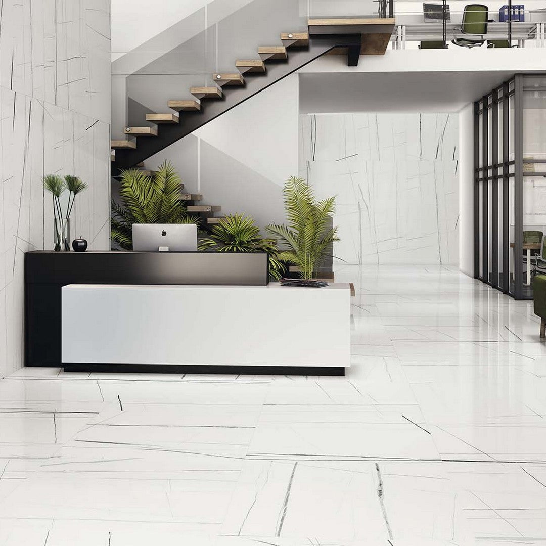 Euroker-Titanium-48-x-48-Rectified-Polished-Porcelain-Tile-White