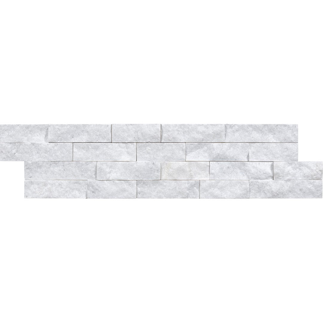 Emser Structure 6" x 24" Splitface Marble Stacked Ledger