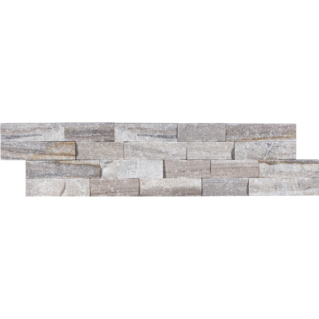 Emser Structure 6" x 24" Splitface Marble Stacked Ledger
