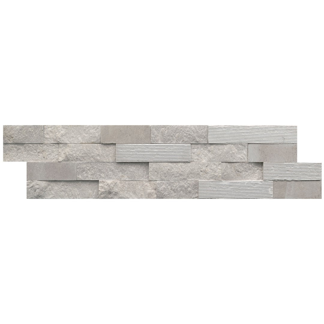 Emser Structure 6" x 24" Splitface Marble 3D Ledger