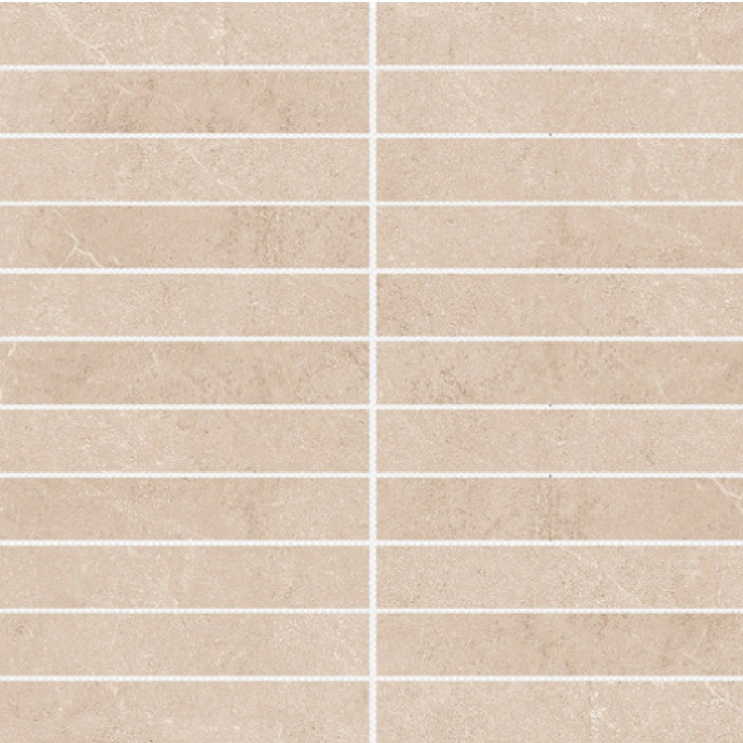 Emser Vernon 12" x 12" Matte Stack Porcelain Mosaic