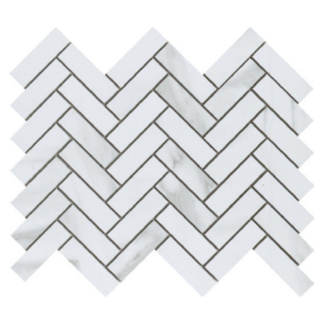 Emser Nobleza 10" x 12" Herringbone Matte Porcelain Mosaic